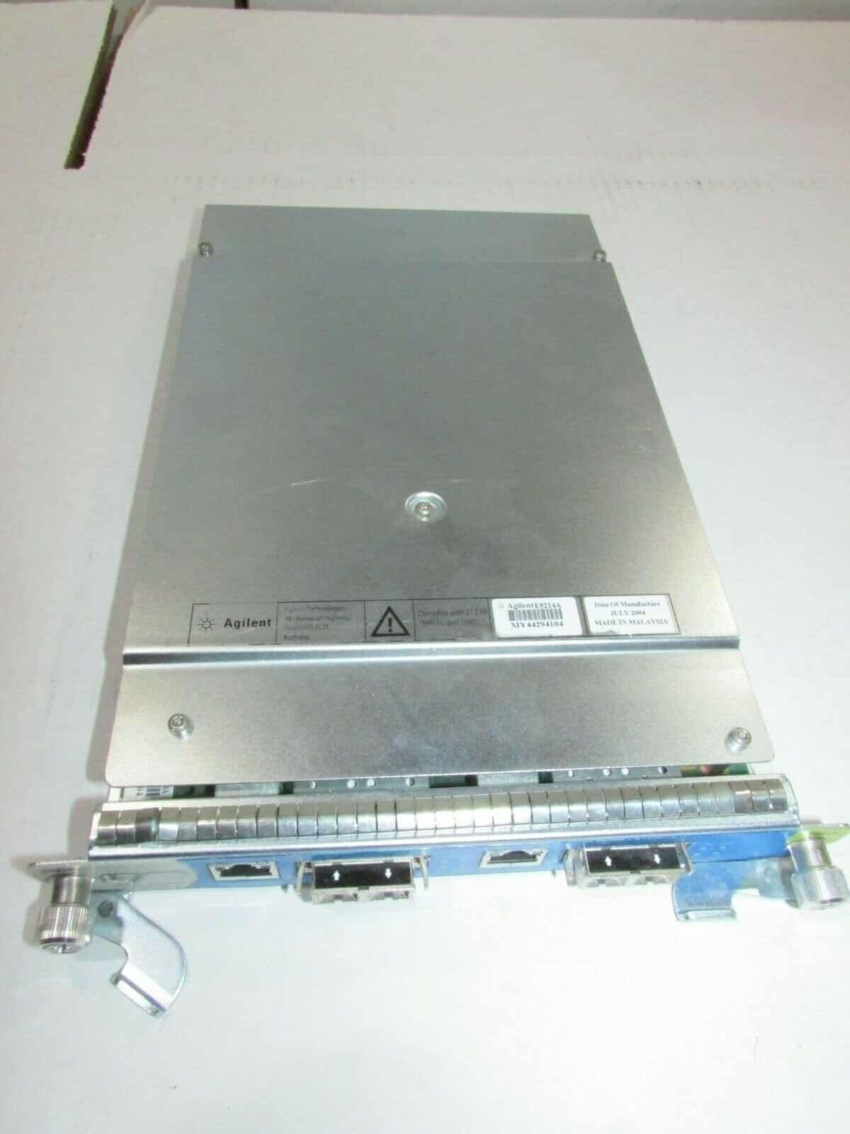 Agilent N2X E5214A 2 PORT 10/100/1000 Ethernet XP Test Card (GBIC/RJ45)