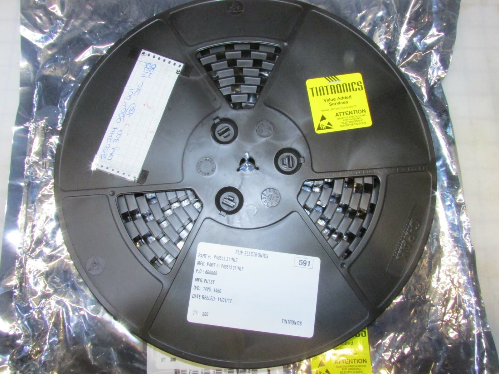 Pulse Electronics Fixed SMT POWER BEAD INDUCTOR 300 PIECE REEL # PA0513.211NLT