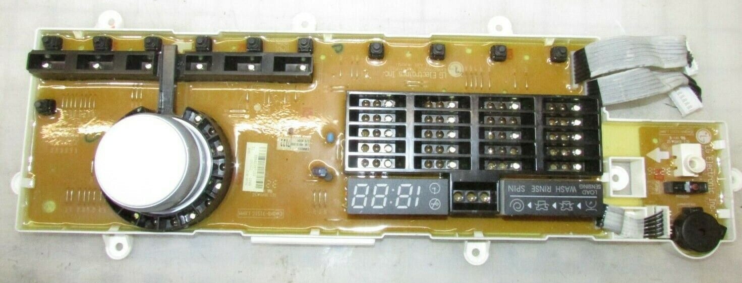 Lg Washer Display Control Board EBR62267122