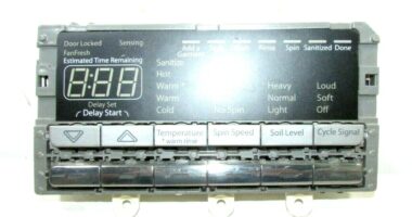 Whirlpool Washer User Interface W10352339 W10348027
