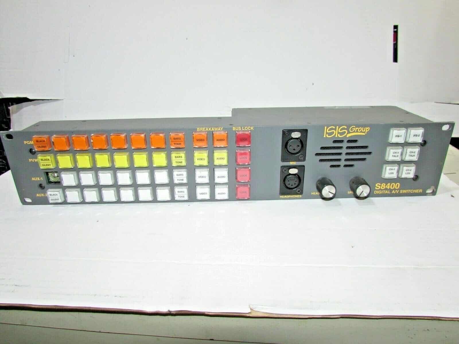ISIS GROUP S8400 DIGITAL A/V SWITCHER
