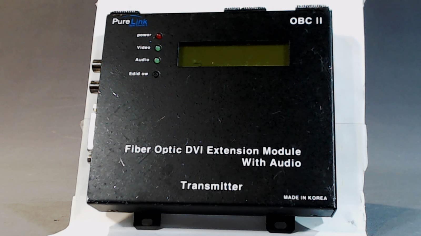 Purelink OBC II tx DVI + Analog/Digital Audio to 4 LC Fiber Transmitter