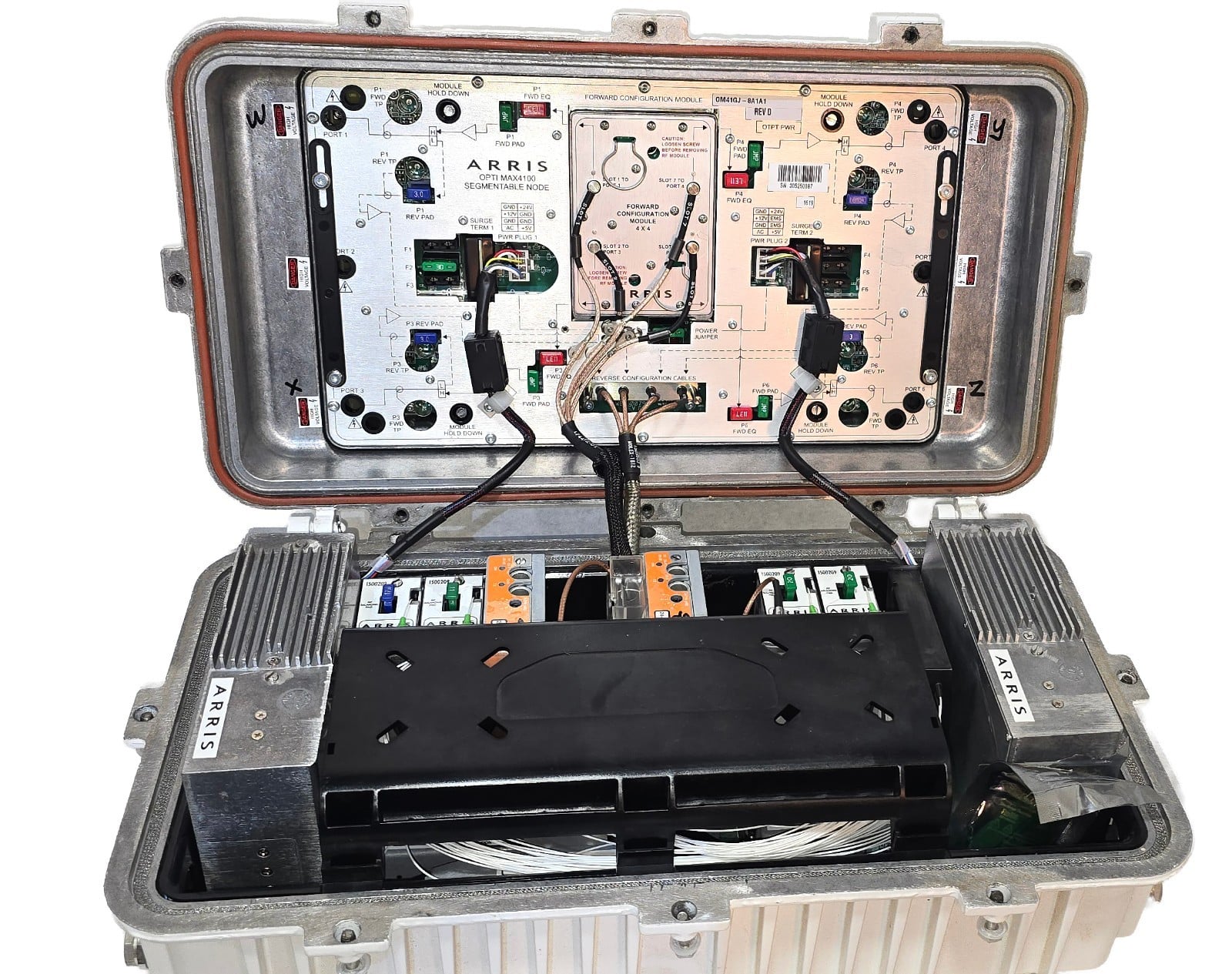 ARRIS Opti Max OM4100 4x4 Optical Node OM41GJ-8A3C&0007