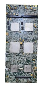 LOT OF 36 XILINX VIRTEX 7 CHIPS FOR SALVAGE ON 9 BOARDS
