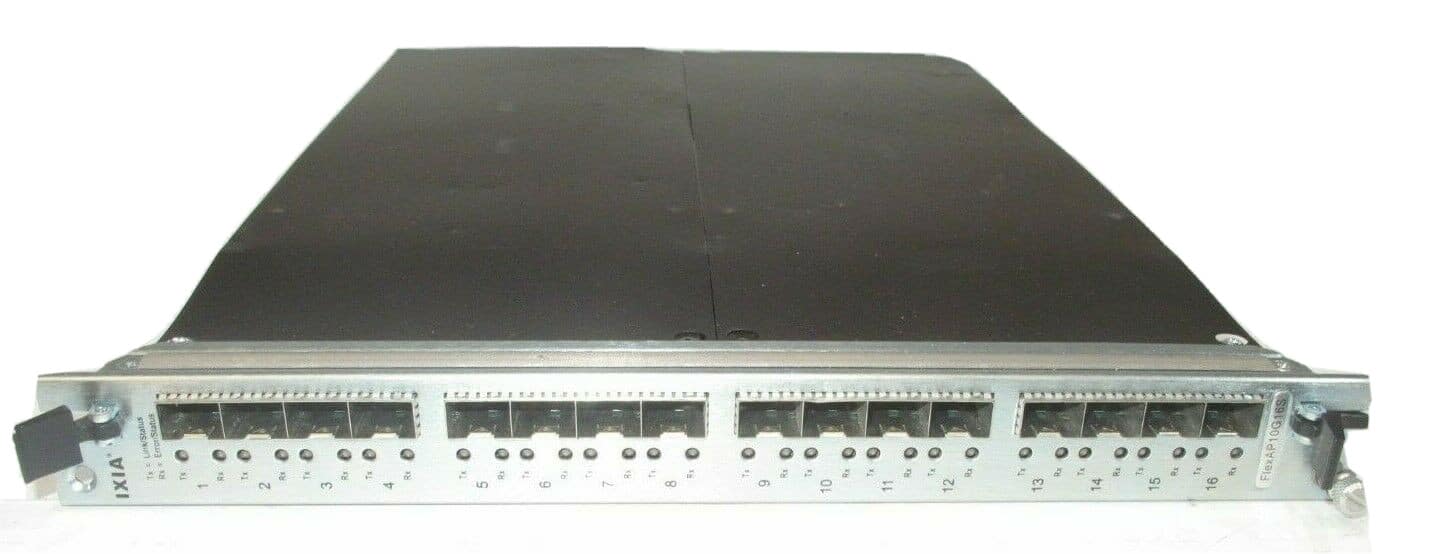 IXIA XCELLON FLEXAP10G16S 10GE ENET LAN LOAD MODULE L2-7 ACCELERATED PERFOMANCE