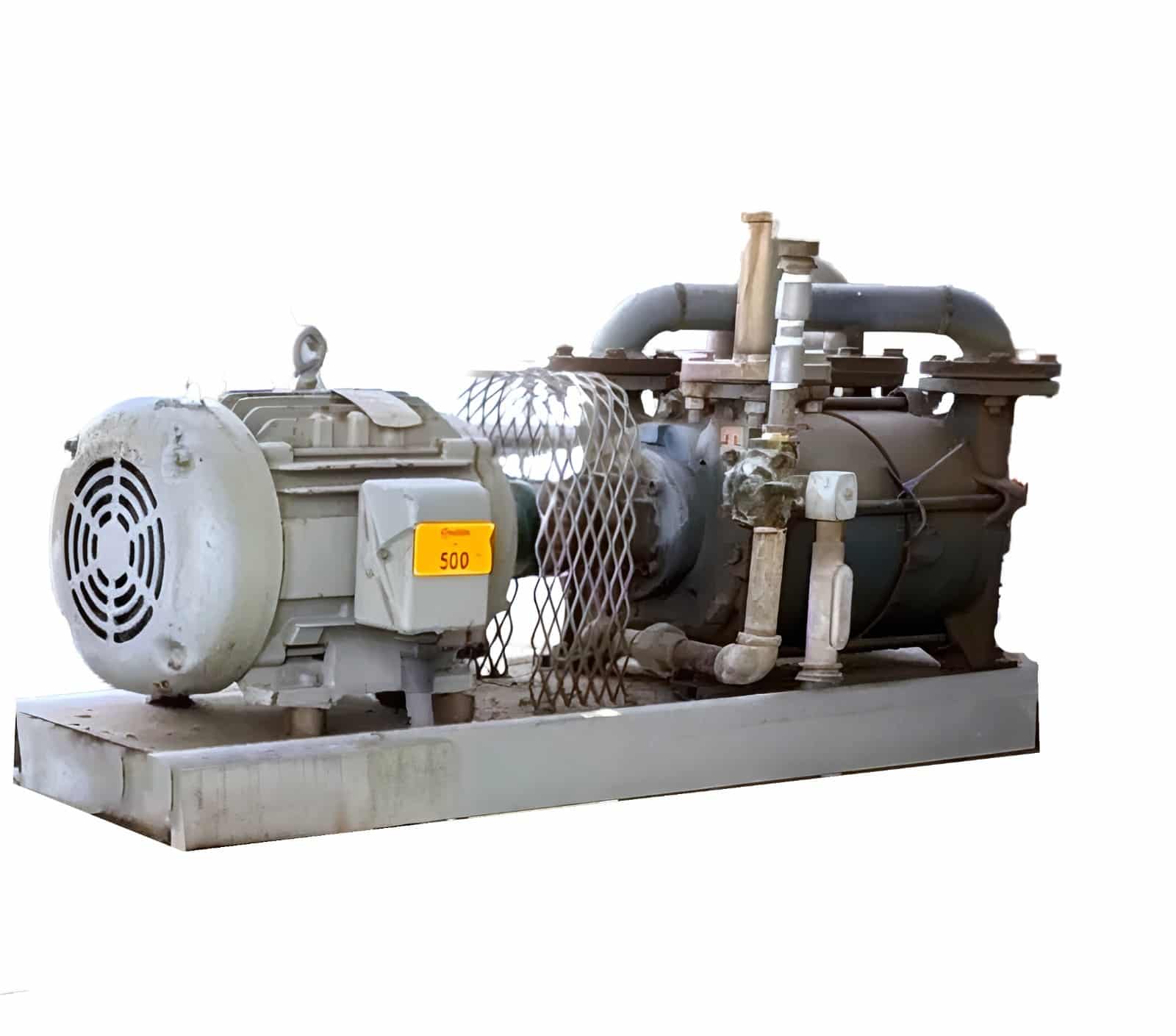 Travaini TRHB 50-420/C/RA Two-Stage Liquid Ring Vacuum Pump 20HP Baldor 460V 3PH