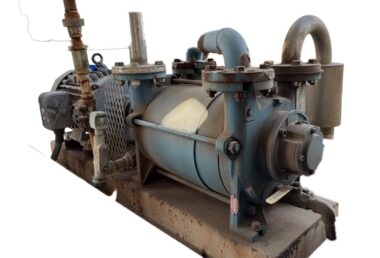 Travaini TRHB 50-420/C/RA Two-Stage Liquid Ring Vacuum Pump 20HP Baldor 460V 3PH