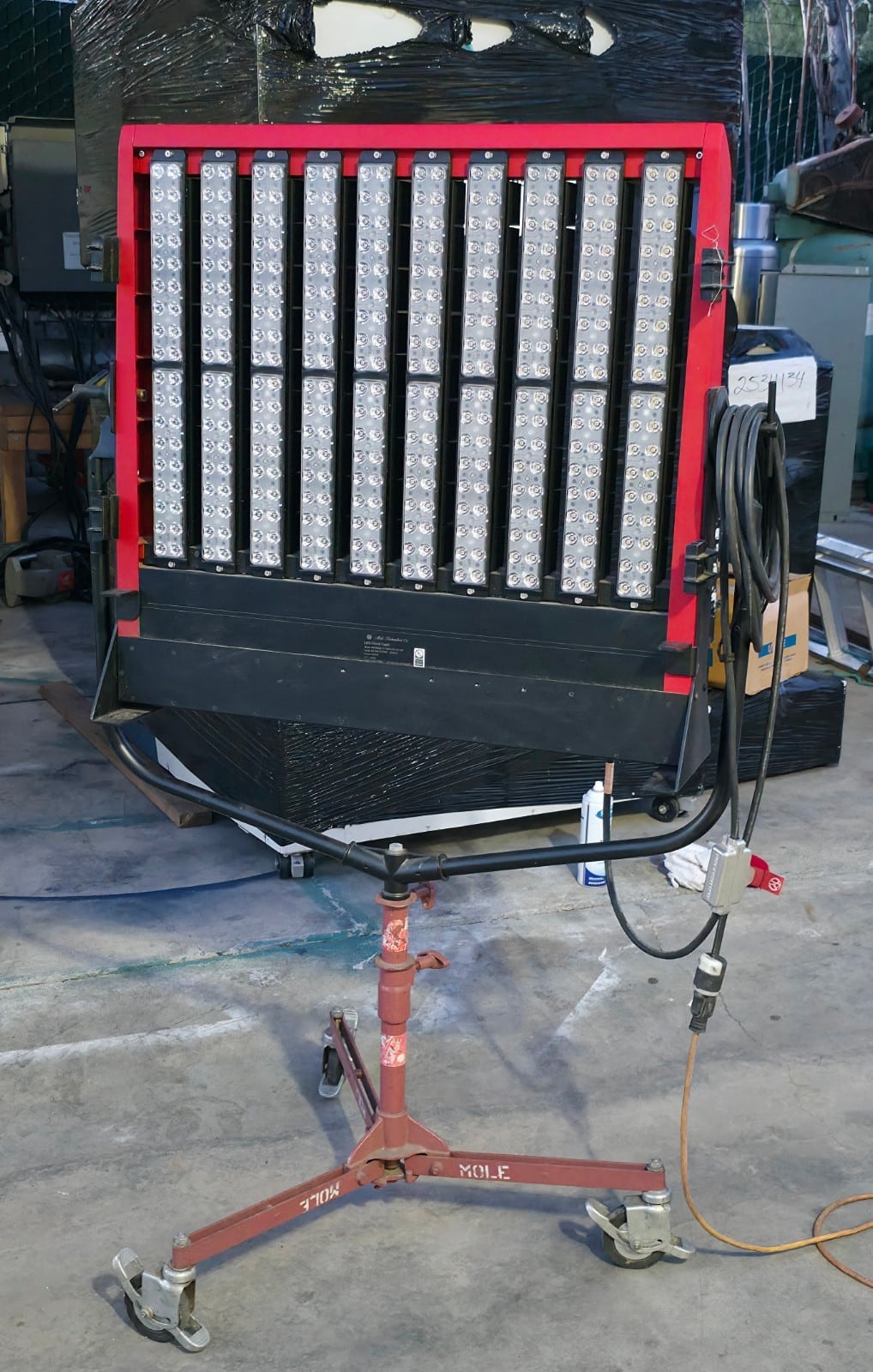 Mole-Richardson ABF2000L 2000W LED Flood Light 2700-6500K Tunable DMX Studio