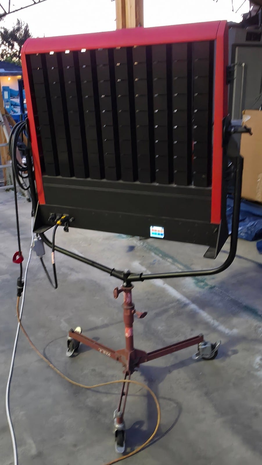 Mole-Richardson ABF2000L 2000W LED Flood Light 2700-6500K Tunable DMX Studio