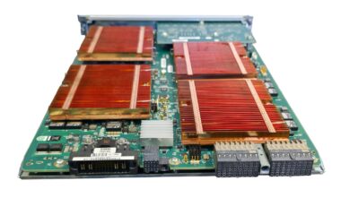 Ixia Keysight PerfectStorm PS10GE8 8-Port 10GbE SFP+ Load Module XGS12