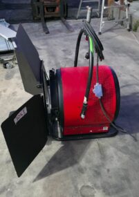Mole-Richardson Vari-Tener LED 1500W 14" Fresnel Studio Light w/ Barn Doors & Gr