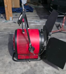 Mole-Richardson Vari-Tener LED 1500W 14" Fresnel Studio Light w/ Barn Doors & Gr