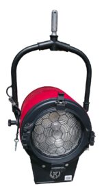 Mole-Richardson Senior LED Daylite 9351 900W 10" Fresnel Studio Light w/ Barn Do