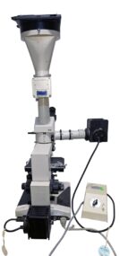 Nikon Optiphot Microscope AFX-II RD-013 4X Photo Head w/ Nikon Controller