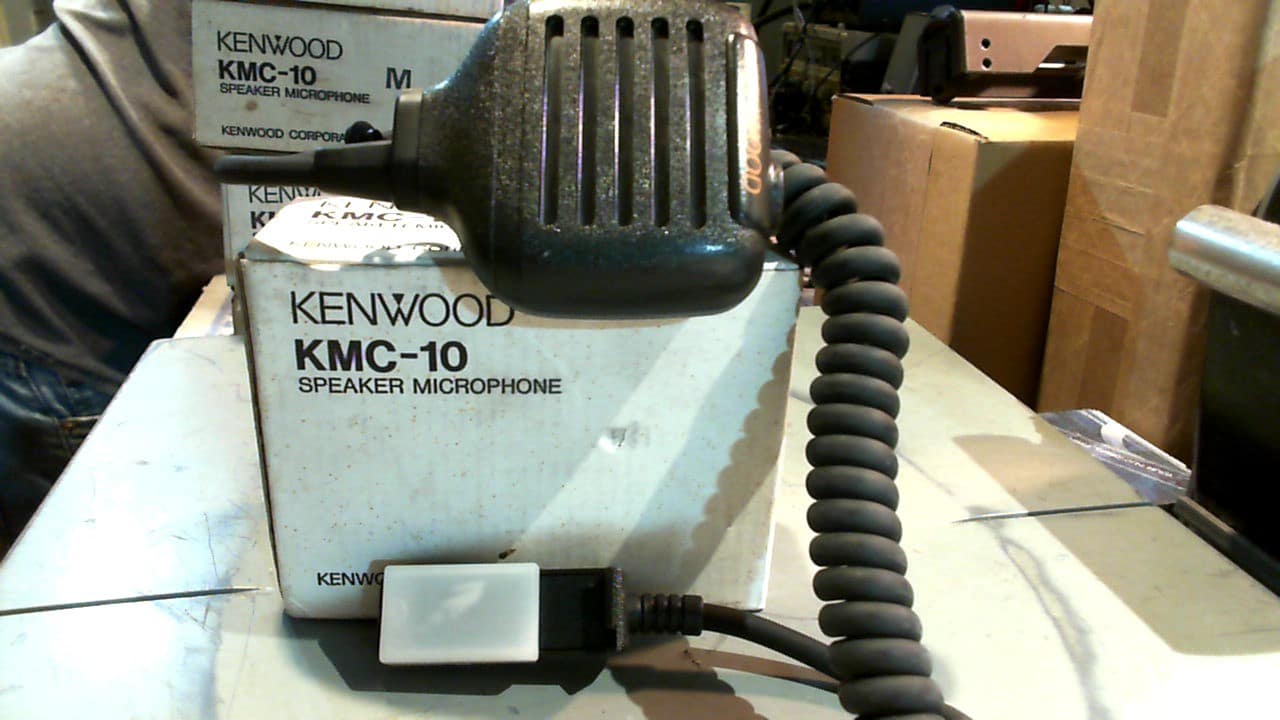 Kenwood OEM Genuine KMC-10 Speaker Microphone NEW