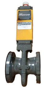 Maxon 4" Series 8000 400C8011-BA11-B1A01 Normally Closed Gas Shut-Off Valve 120V