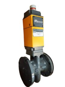 Maxon 4" Series 8000 400C8011-BA11-B1A01 Normally Closed Gas Shut-Off Valve 120V