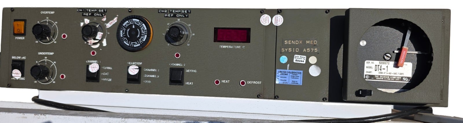 Kendro Revco BOD50A14 BOD Incubator Lab Refrigerator Recorder 115V