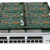Refurbished Ixia Xcellon-Ultra NP load module faceplate with twelve dual-PHY 1GbE ports, SFP and RJ45, and the 10GbE management aggregation port