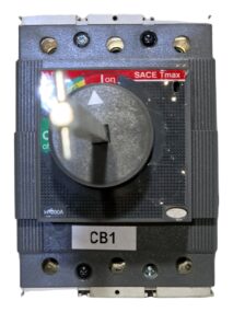 ABB SACE T3N 225 Molded Case Circuit Breaker 3 Pole 200A 600V Rotary Handle