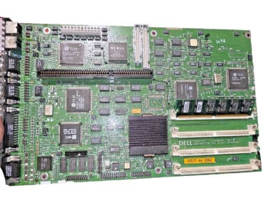 Dell System 486P Motherboard i486SX-20 4MB RAM 3 Slot ISA Riser Card LPX 1991
