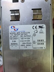 BluTek Power BPA-R350-21N 350W Hot Swap Redundant PSU Gateway 840 850 SN 0685