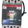ABB SACE Tmax Ts3N 150 Molded Case Circuit Breaker 125A 2 Pole 480V Aux Contacts