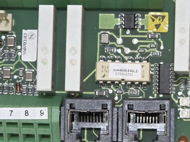 Benning 550703.03 I/O Input Output Card Power System Board 16 Pos Dual RJ45