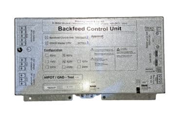 Benning 10006622.3 Backfeed Control Unit ESWB Master CPU 607503.2 120V 60Hz